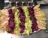 Une image de l'étape 9 de Salade bicolore de chou rouge,oignon de roscoff et scarole.