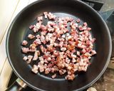 Káposztás kocka szalonnával, tejföllel recept fázis 4 fotója