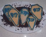 A picture of step 9 of Vegan Custard Powder Coffin Shaped Cookies.