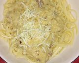 Foto langkah ke 3 dari resep Fettucini carbonara/alfredo.