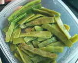 Foto del paso 4 de la receta: Judías verdes con huevo poché y refrito