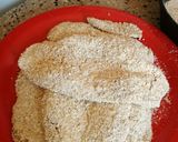 Foto del paso 4 de la receta: Milanesas de pollo y avena 😜