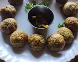A picture of step 6 of Moong dal and rice flakes appe.