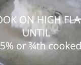 A picture of step 8 of Chicken Biryani.