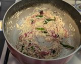 A picture of step 4 of Coconut milk rice.
