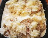 Sajtos-fokhagymás karaj recept fázis 4 fotója