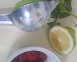 Foto del paso 1 de la receta: Limonada Albahaca Frambuesa