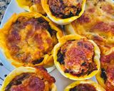 Foto del paso 7 de la receta: 🥘TARTELETAS Y CANASTITAS 🥘 DE COLIFLOR🥘🧀🥕🧅🥕🧀ZANAHORIAS🥕 Y 🧅CEBOLLA🧅