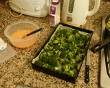 Foto del paso 3 de la receta: Tarta de brócoli, arvejas y zucchini