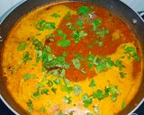 A picture of step 4 of Maharashtrian Maswadi Rassa.