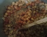 A picture of step 2 of Signature Chana Chat 🤤🤤🤤.