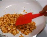 A picture of step 7 of Peanut jaggery chikki.