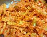 A picture of step 2 of Crispy and spicy baby corn.