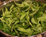 A picture of step 3 of Cold Tossed Malan Greens.
