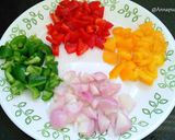 A picture of step 2 of Baby Corn Pepper Fry.