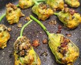 Foto del passaggio 7 della ricetta Fiori di zucca ripieni