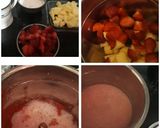 A picture of step 1 of Strawberry & Apple juice.