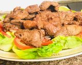 Hình bước làm 3 của món Beefsteak thịt trừu