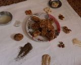 A picture of step 6 of Dry Fruit Chikki with Besan.