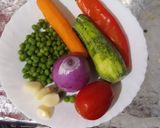 صورة لخطوة 1 من وصفة وصفة الأرز بدون لحوم