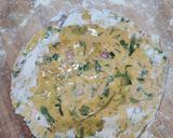 A picture of step 3 of Methi bathua paratha.