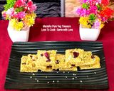 A picture of step 5 of Sesame Peanut Jaggery Barfi - A Healthy, Nutritious, Delicious Dessert.