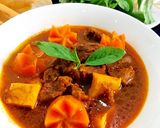 Hình bước làm 3 của món Bò Kho Bánh Mì