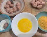 Foto langkah ke 4 dari resep Chicken Cordon Bleu Bites.