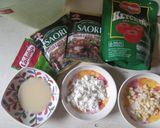 Foto langkah ke 1 dari resep Chicken veggie roll.