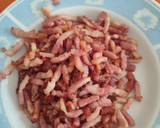 Foto del paso 2 de la receta: Empanada de bacon con carne picada de pollo