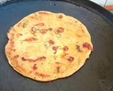 A picture of step 4 of Healthy Tasty Masaledar Vegetable High Protein Oats Chilla.