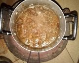 A picture of step 4 of WET FRIED LIVER* SAUTÉED *CABBAGE*UGALI.