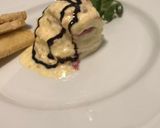 Foto del passaggio 3 della ricetta Tortino schiz e carpaccio di manzo affumicato e crema di latte