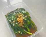 Foto langkah ke 4 dari resep Kailan Tumis Bawang Putih (tanpa penyedap).