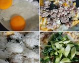รูปขั้นตอนการทำที่ 1 ของ "ข้าวผัดหมูส้ม" Fried Rice with Sour Pork🐷🍚🥚🥬