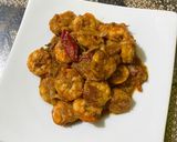 Foto langkah ke 2 dari resep Tumis udang pedas simple.