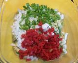 Foto del paso 4 de la receta Timbal de patata aliñada