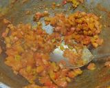 A picture of step 4 of Desi Mexican taco.