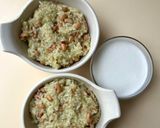 A picture of step 5 of Vietnamese black eyed peas sticky rice pudding! (Chè đậu trắng).