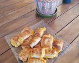 Foto del paso 6 de la receta: Saladitos de jamón y cheddar