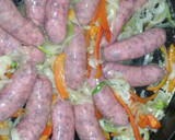 Foto del paso 2 de la receta: Chorizo a la pomarola con puré