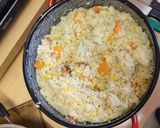 Kukoricás sárga répás kuszkusz virslis tésztával recept fázis 6 fotója