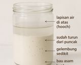 Foto langkah ke 13 dari resep Sourdough Starter (Ragi Alami) dari Yeast Water Buah - Anti Gagal dan Cepat.