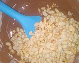 A picture of step 3 of Chocolate chikki.