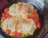 รูปขั้นตอนการทำที่ 5 ของ อกไก่นุ่มอบซอสใบโหระพา,เชดด้าชีส - คีโต