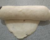 Foto langkah ke 4 dari resep Roti Tawar Kismis (Eggless).