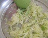 A picture of step 1 of Instant Raw Mango Pickle (Chunda).