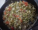 A picture of step 3 of Sprouted Moong Masala.