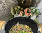 صورة لخطوة 7 من وصفة رز بالبازلاء بطريقة جديدة 👌👌🌹