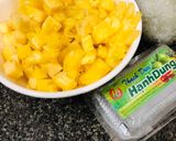 Hình bước làm 1 của món Chè dứa thạch- giải nhiệt cơ thể